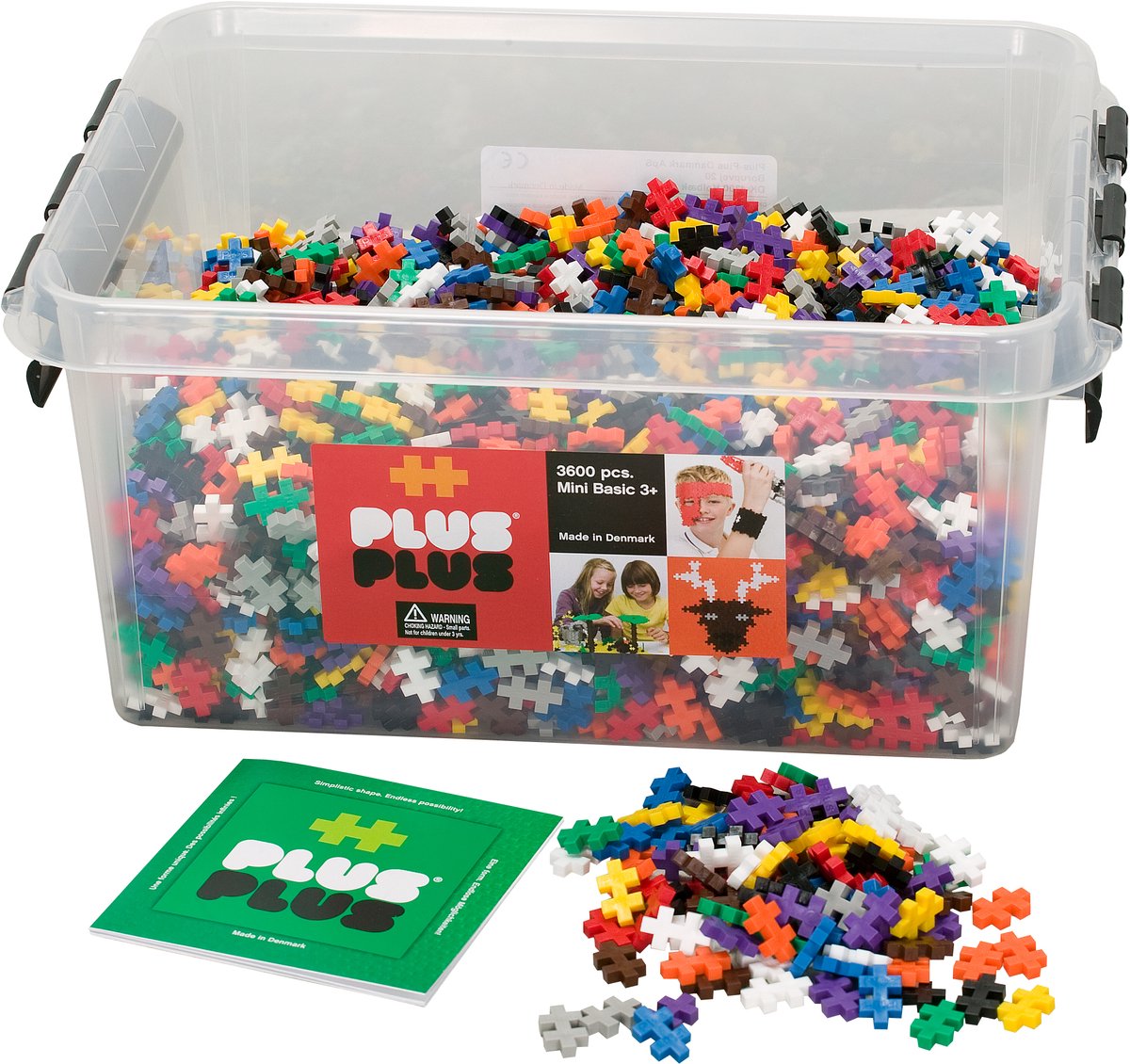 Plus-Plus educatie Basic Mix - 3600 stuks