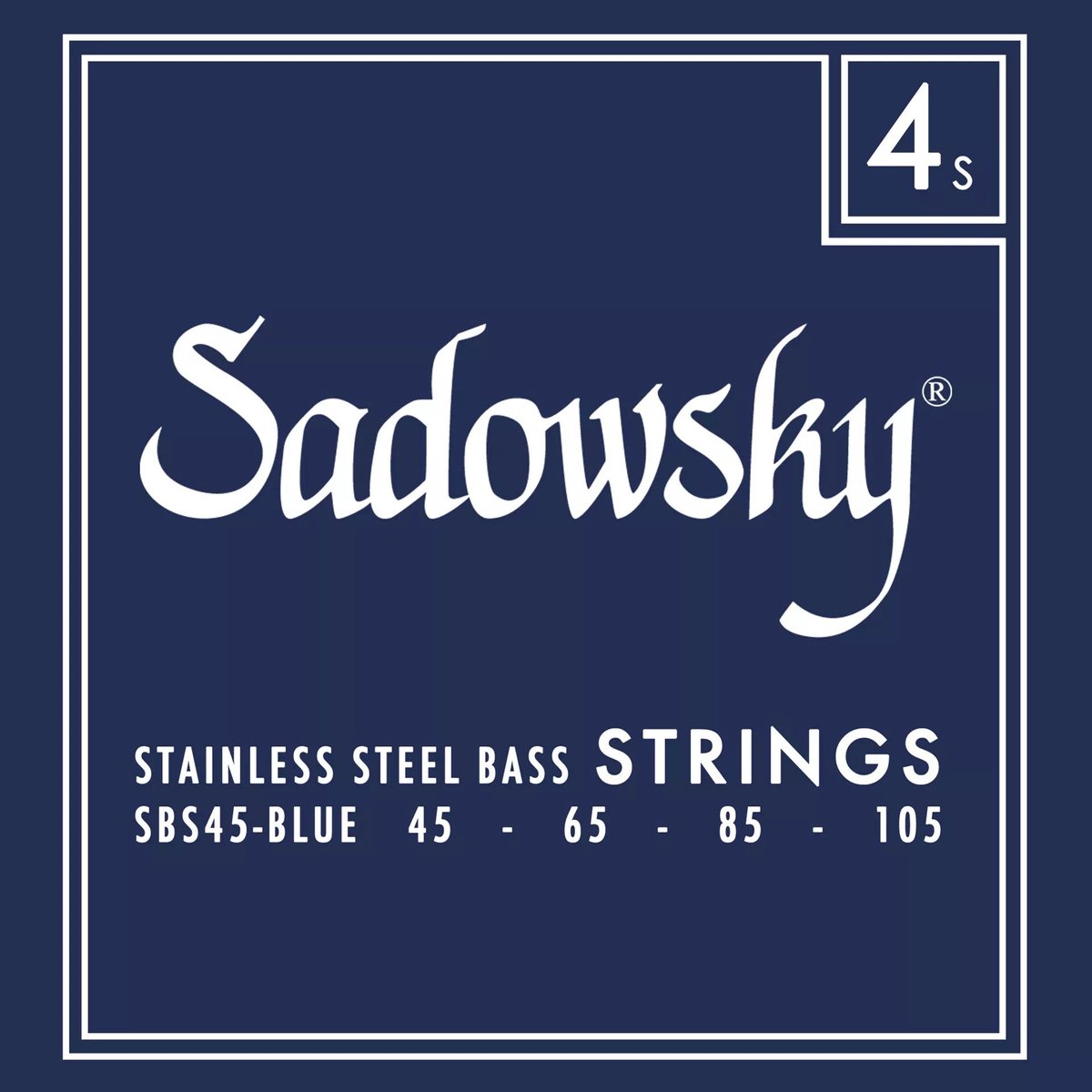 Sadowsky Blue Label SBS 45 Stainless Steel 45-105 snarenset voor elektrische basgitaar