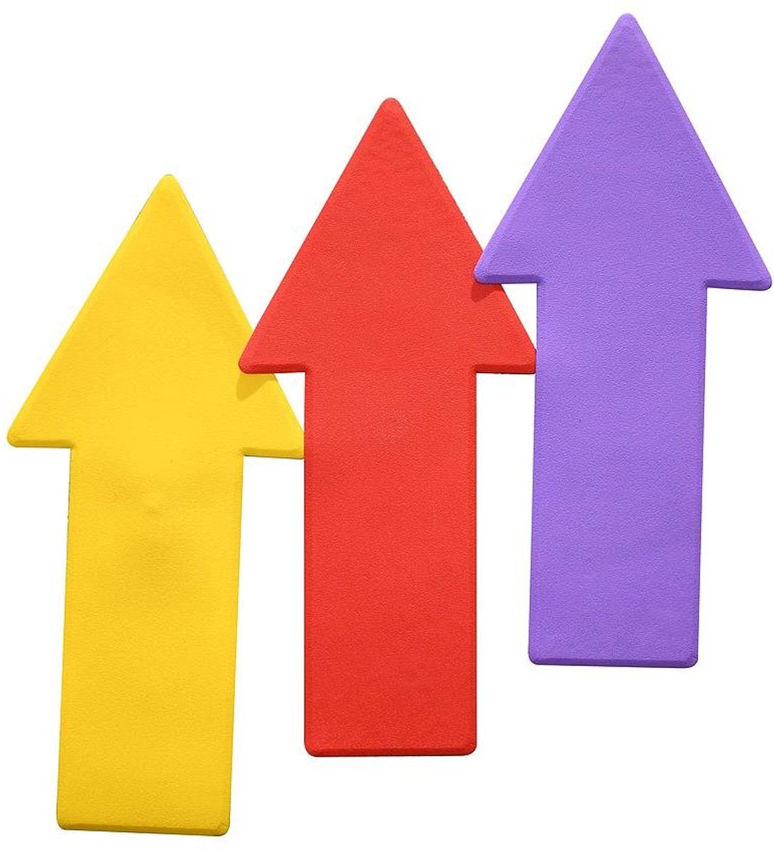 Veldmarkering - vloermarkering - pijl - 34,5 X 16 Cm - Paars - 6 Stuks
