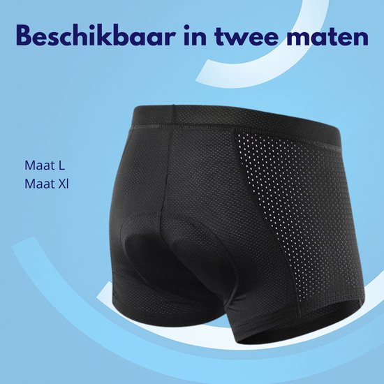 Knaak Fietsonderbroek - Maat L - Mesh Mountainbike Onderbroek met Zeem - 5D Gel Pad - Zwart van Knaak — afbeelding 5