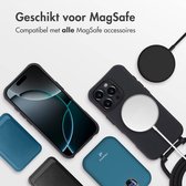 imoshion Case Convient pour iPhone 16 Pro Case avec cordon - imoshion Color Backcover avec cordon amovible Convient pour MagSafe - noir