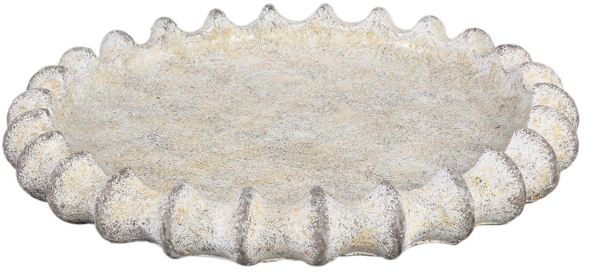 PTMD - Schaal Cheyene - Beige - 40x40x5cm