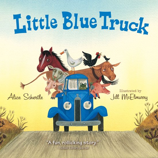 Little Blue Truck - cover