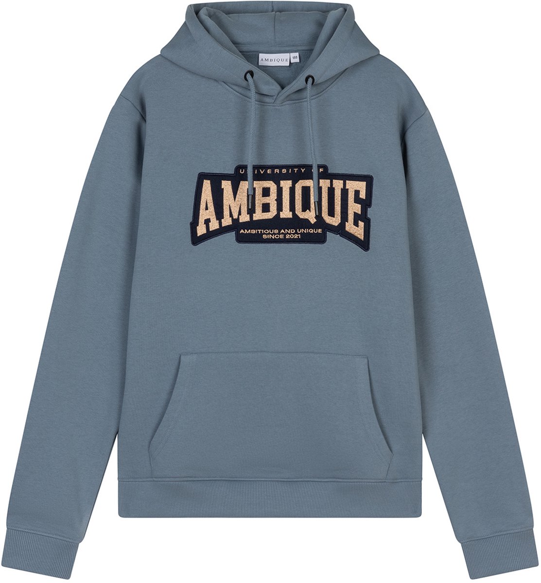 AMBIQUE winter hoodie - Vincent - marine blauw - maat 176