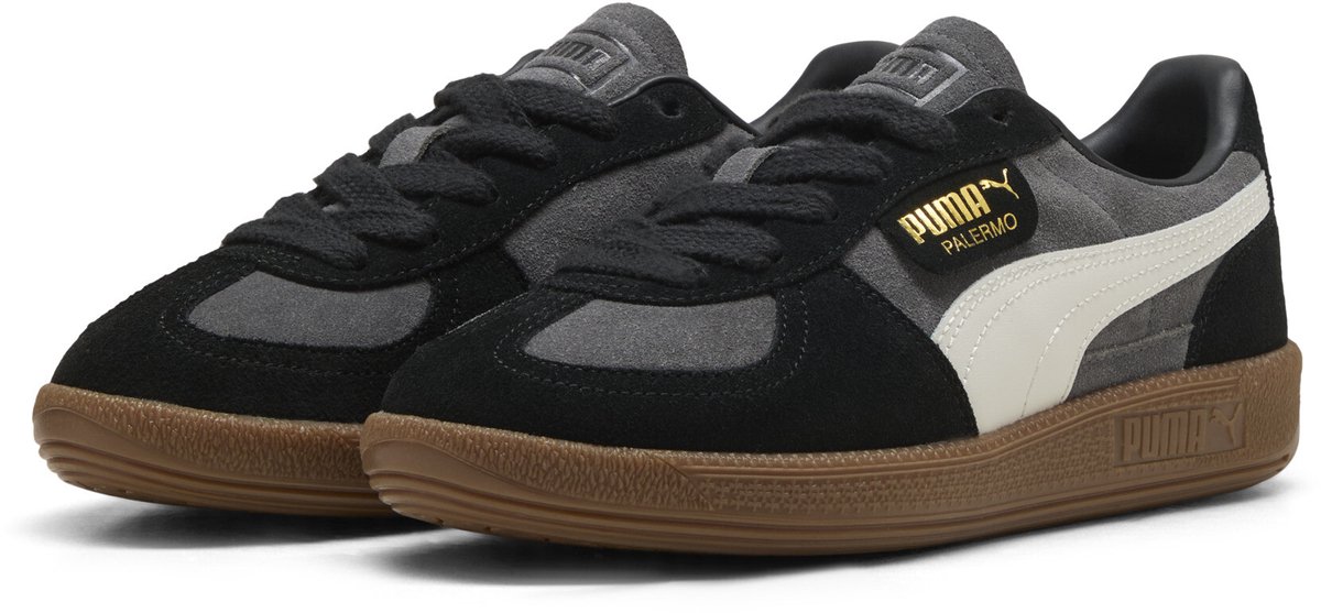 PUMA Palermo Jr Unisex Sneakers Cool Dark -Vapor Grijs