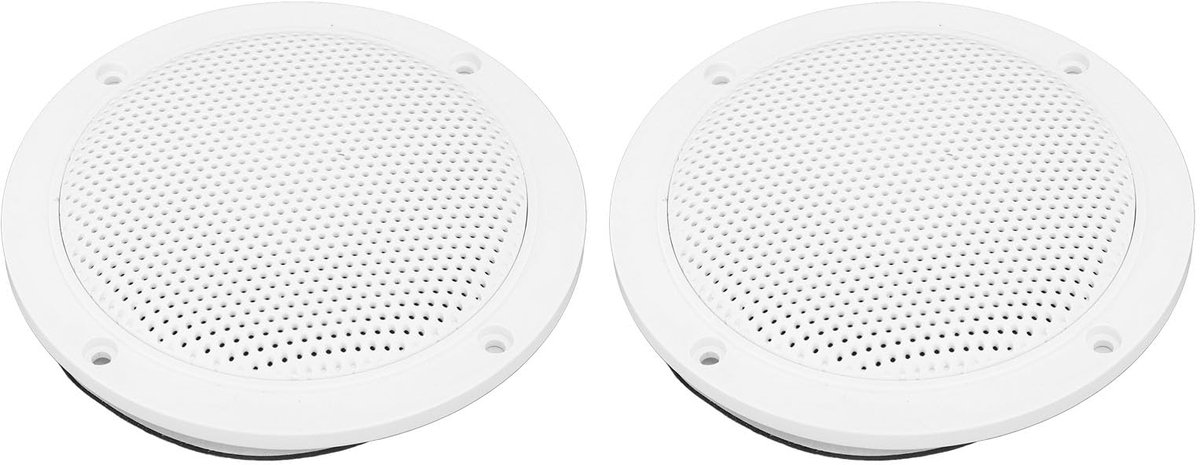 Marine Speakers, 4 Inch Marine Ceiling Speakers 120W Waterproof Recessed in Wall Audio Stereo Sound System for ATV UTV Boat