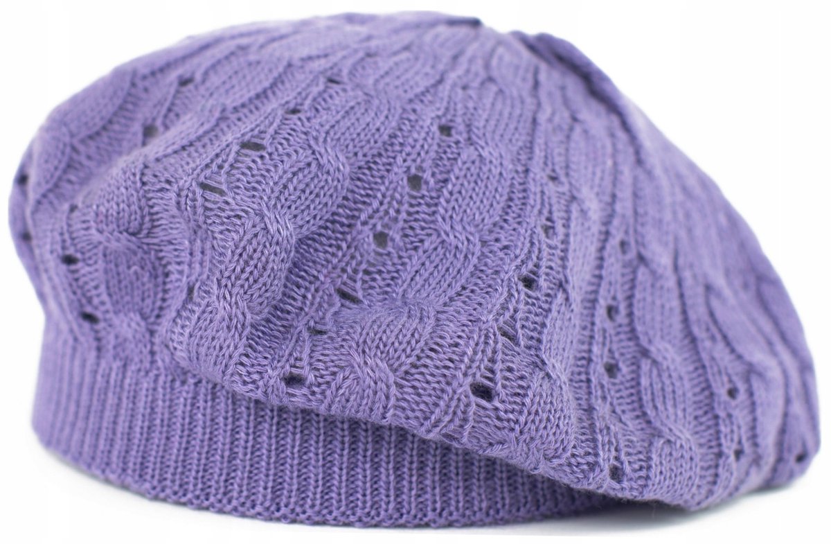 Ajour Baret - Lavendel, universele maat
