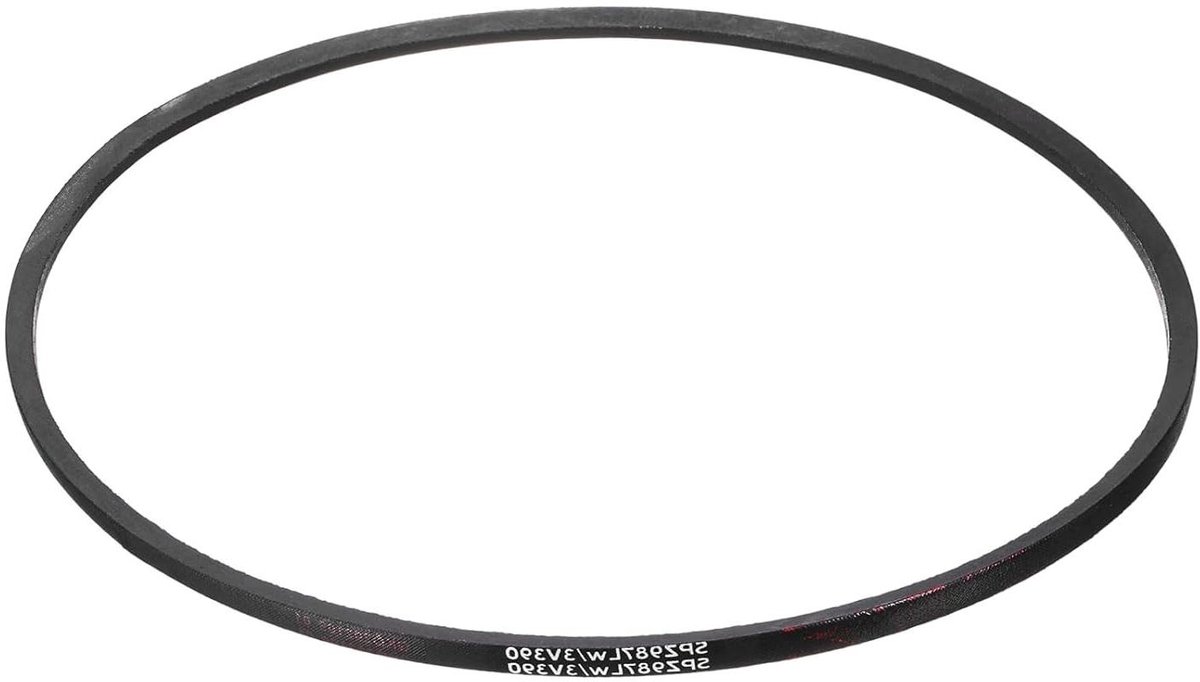 Provento - Industriële rubberen aandrijfriem SPZ-987, 987 mm binnenste lengte, 10 mm breedte, 8 mm hoogte, 1000 mm omtrek.