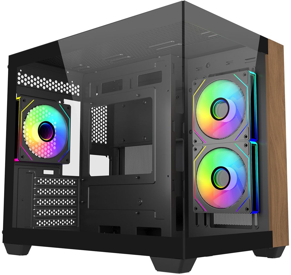 Cooler Master Elite 481 Wood Black
