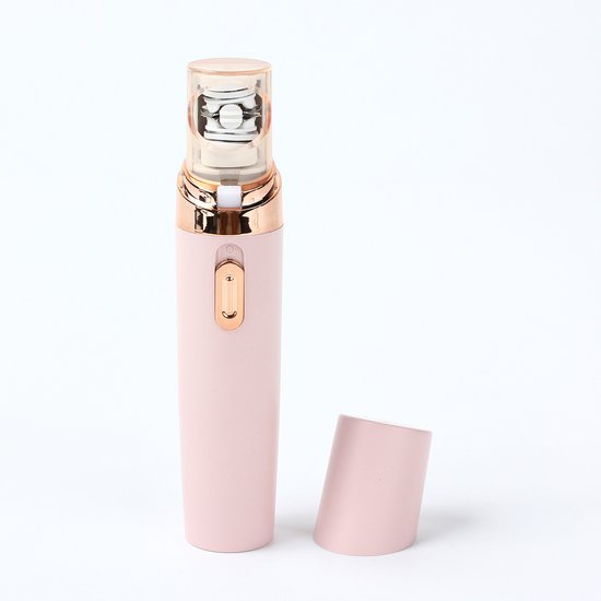 Gezichtsepilator - Waterdichte epilator - Gezichtsepilator voor vrouwen 2025 Nieuwe stijl - 2-in-1 oplaadbare gezichtsepilator voor vrouwen, waterdichte epilator, ontharing voor vrouwen (1 stuk - Roze)