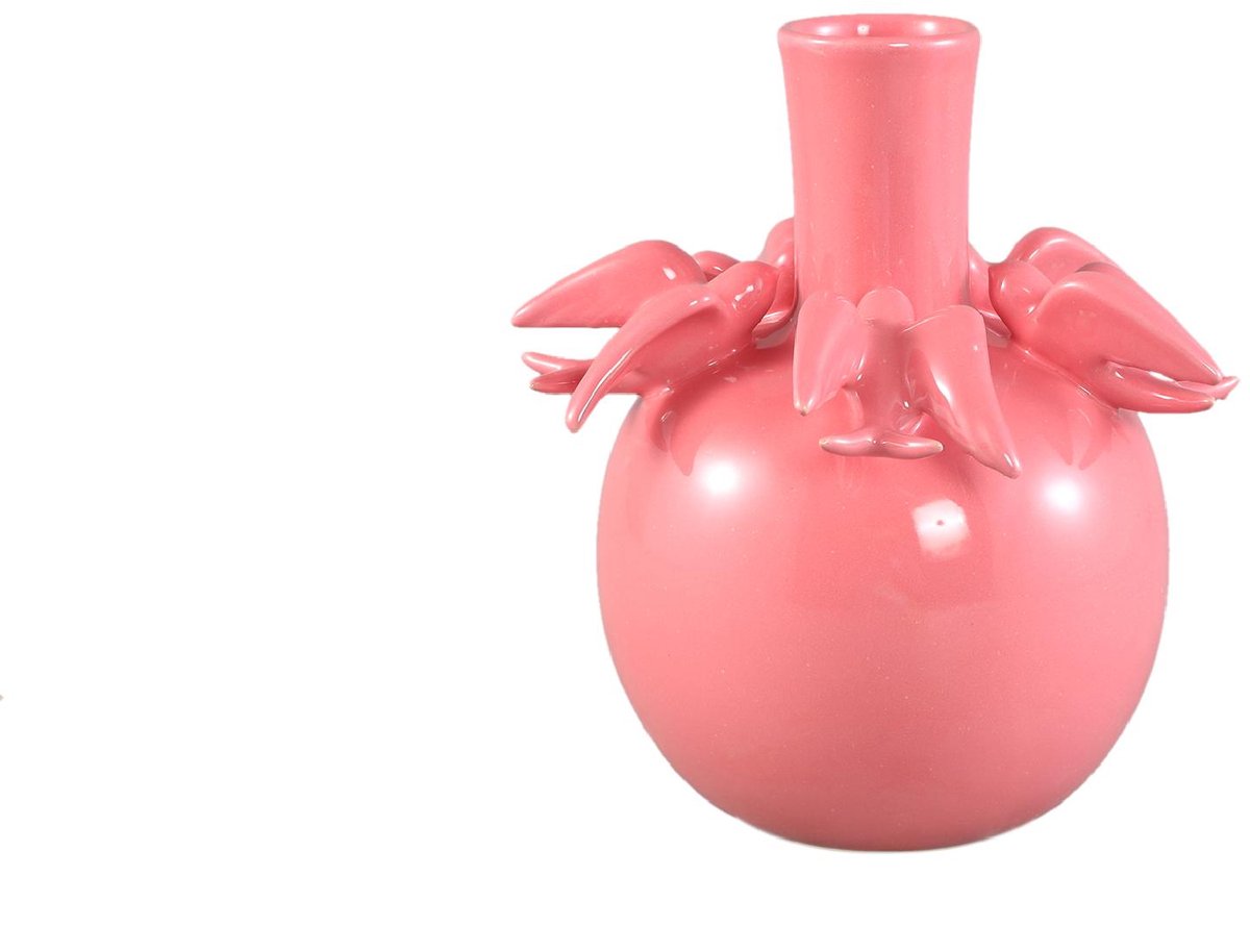 PTMD Vaas Emmelyn - Roze - 22x22x22.5cm