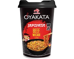 8 x Oyakata Instant Noodles Beef Wasabi 93g - Voordeelverpakking