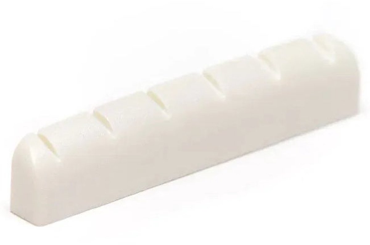 Graph Tech PQL 1728 00 TUSQ XL Slotted Guitar Nut (43,57 x 5,13 mm) Akoestisch/Elektrisch, Afgerond, Vlak