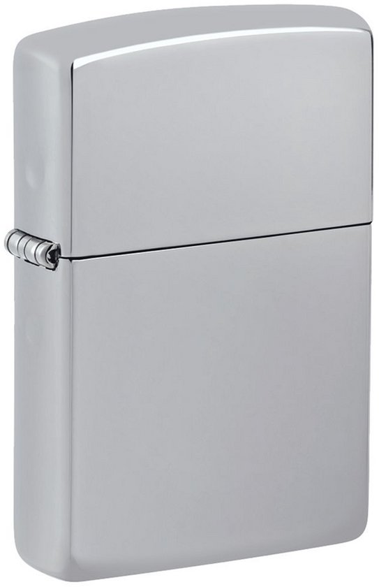 Zippo Lighter - Polished Chrome - Vuursteen ontsteking - Navulbaar