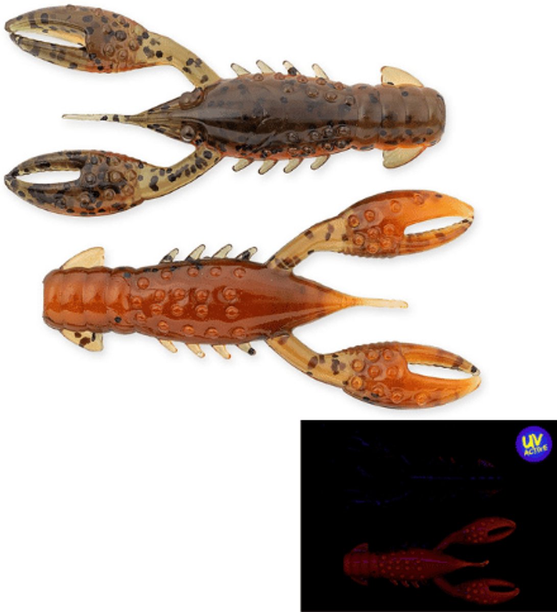 Z-Man TRD CrawZ 2.5 Green Pumpkin Orange 2.5 / 6cm Green Pumpkin Orange