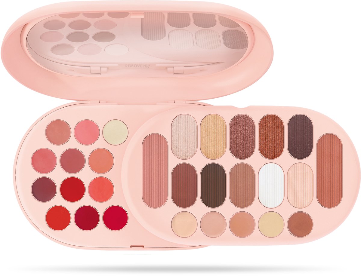 PUPA Milano Make My Day Plus, Vrouwen, Multi, 4 stuk(s), LIGHT PINK, Kleurenpalet, Italië