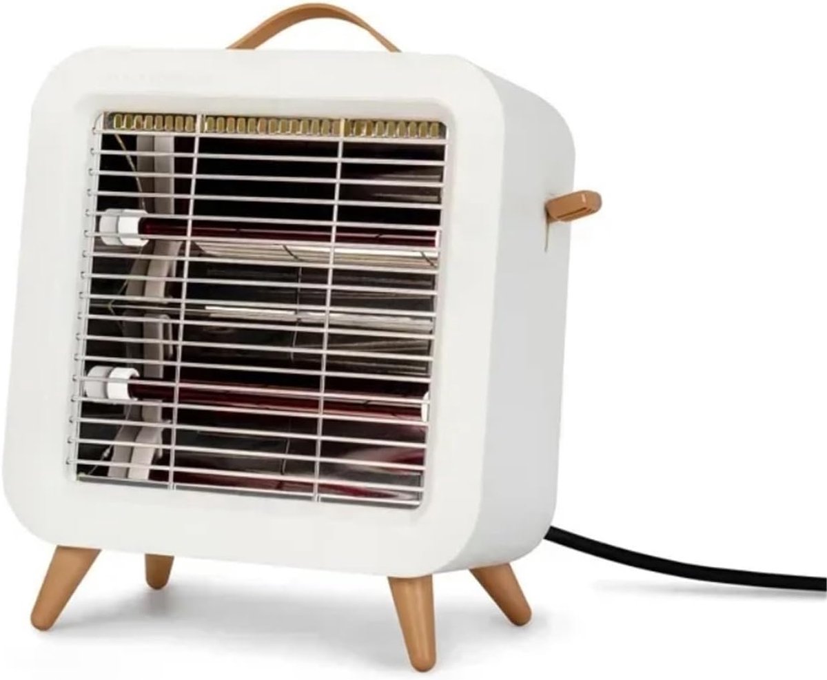 Elektrische kachel, Draagbare elektrische kwartsbuis infraroodverwarmer Mini handige verwarmingsruimteverwarmer for bureau, kamerverwarmer for huis in de winter