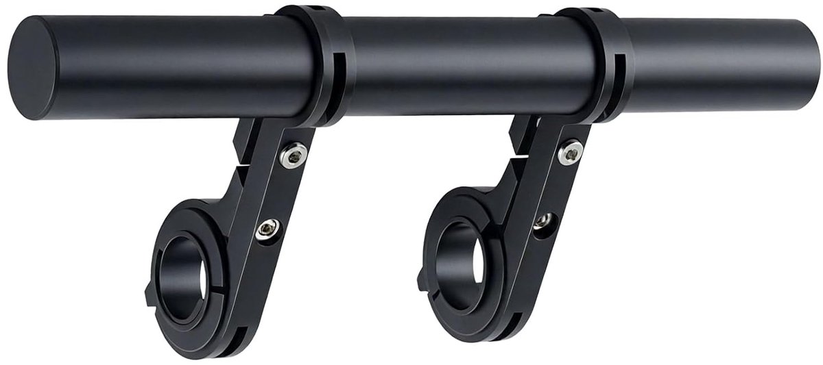 Aluminiumlegering stuuruitbreiding - fietsstuuruitbreiding - motorfietsaccessoires - geschikt voor breedtes onder 32 mm - zwart