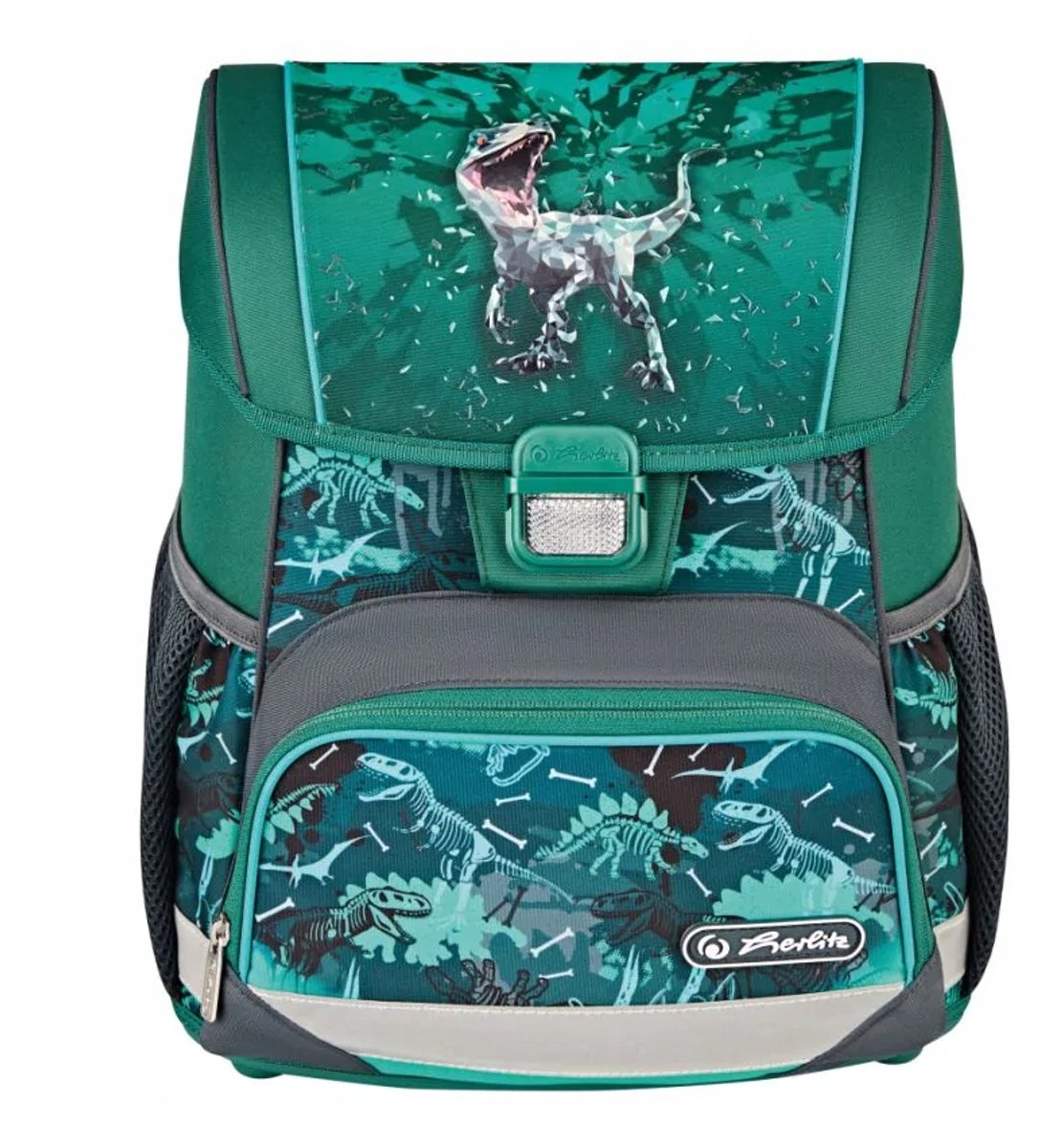 Herlitz LOOP GREEN REX Schooltas - Lichtgewicht en ergonomisch