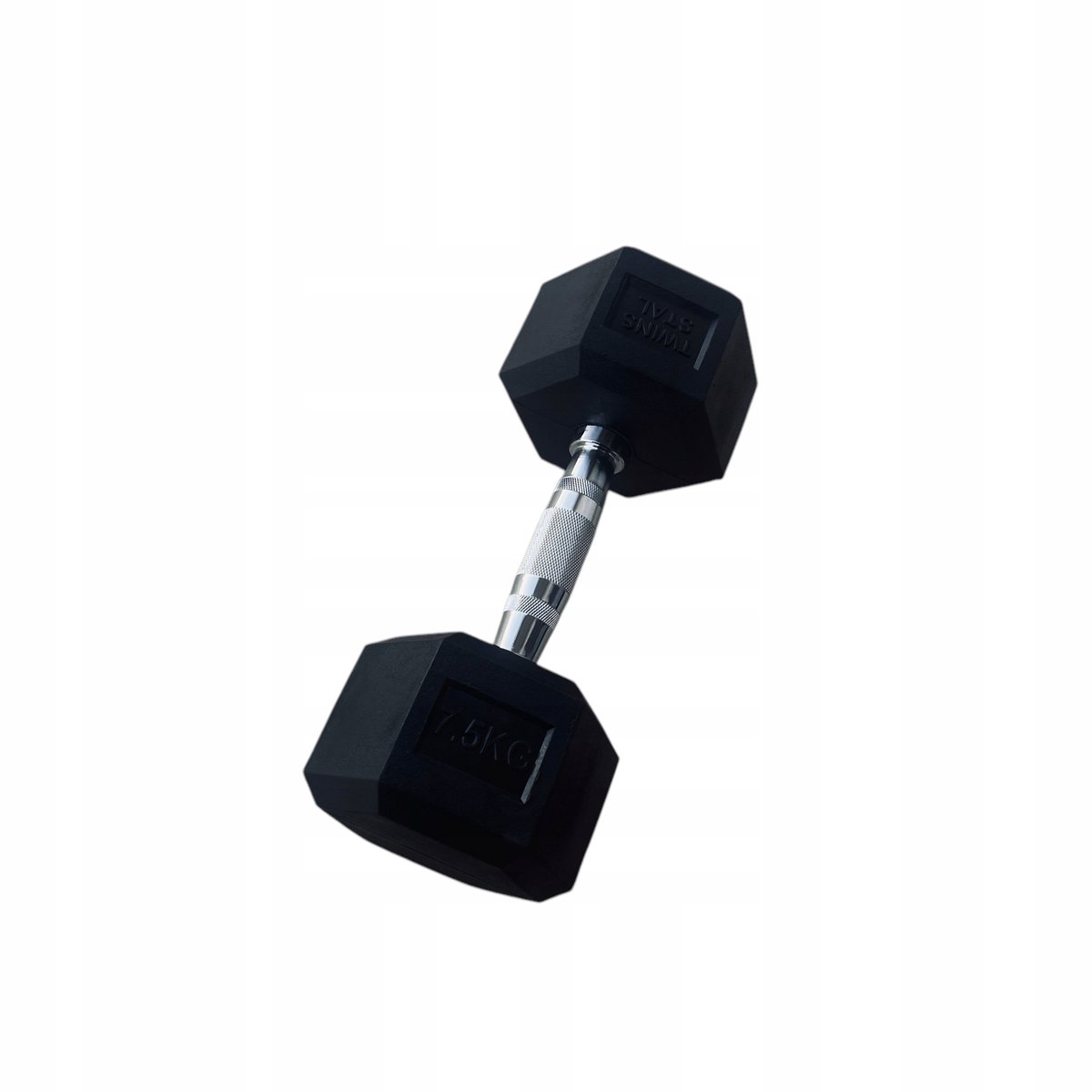 Gewicht 7,5 kg - Zest rechthoekig, rubberen coating, veilige grip