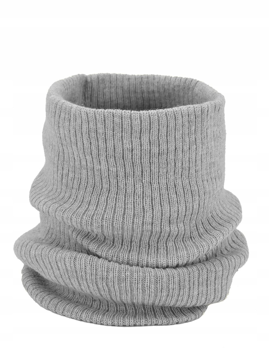 Noviti Elegante Grijze Kindersjaal (22 cm) - Maat 54-58