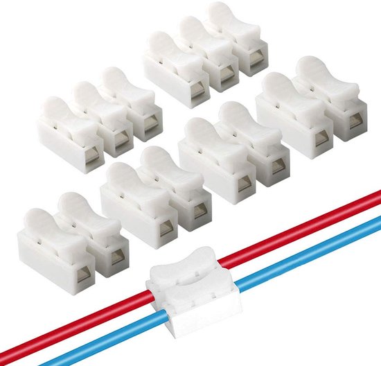 Premium Spring Wire Connectors Kit - 90Pcs - Quick Connector Terminal ...