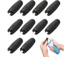 10pcs Extra Coarse Foot File Replacement Rolls - Zwarte Pedi Vervangrollen voor Electric Foot File - Pedicure Hard Skin Remover Rolls