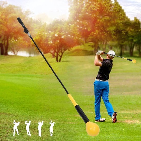 Golf Swing Trainer - Swing Trainer Golf Training Aid - Golf Sterkte Training Grip voor Kracht en Snelheid van GOLF — afbeelding 5