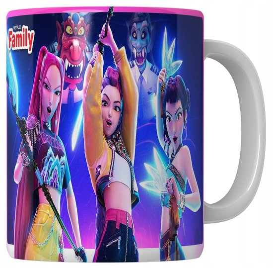 Demon Hunters KPOP Mok Kwaliteit Keramiek 330ml Verschillende uitvoeringen