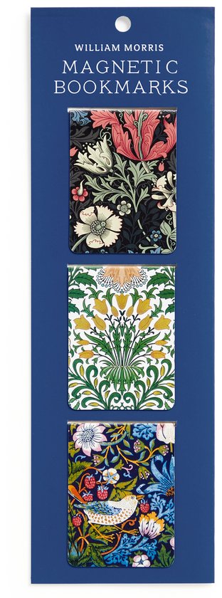 Set de marque-pages magnétiques William Morris