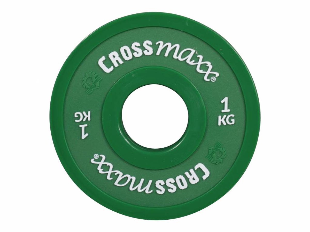 Crossmaxx Elite fractional plate l 1 kg l green