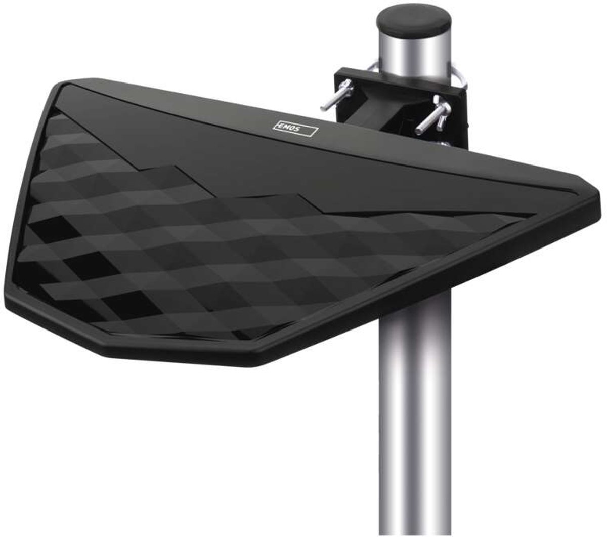 Emos J0801, Binnen, Buiten, Zilver, 8,5 m, 470 - 698 MHz, Dubbele polarisatie, DVB-T, DVB-T2