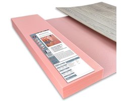 Laminaat en parket ondervloer contactgeluidsisolatie voor vloerverwarming - 1,8 mm dik
