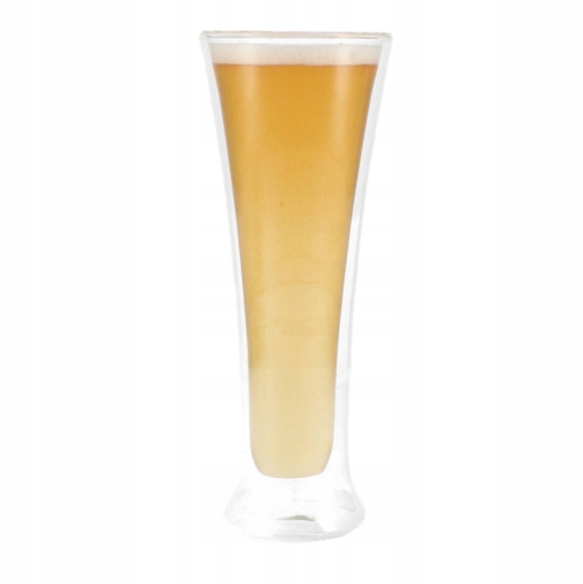 Glazen Bierkroes Dubbelwandig 300 ml - Stijlvol en Functioneel