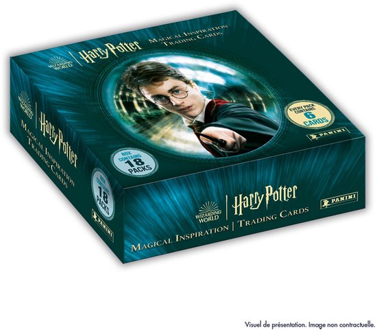 HARRY POTTER - Panini Display 18 Zakjes met 6 Trading cards