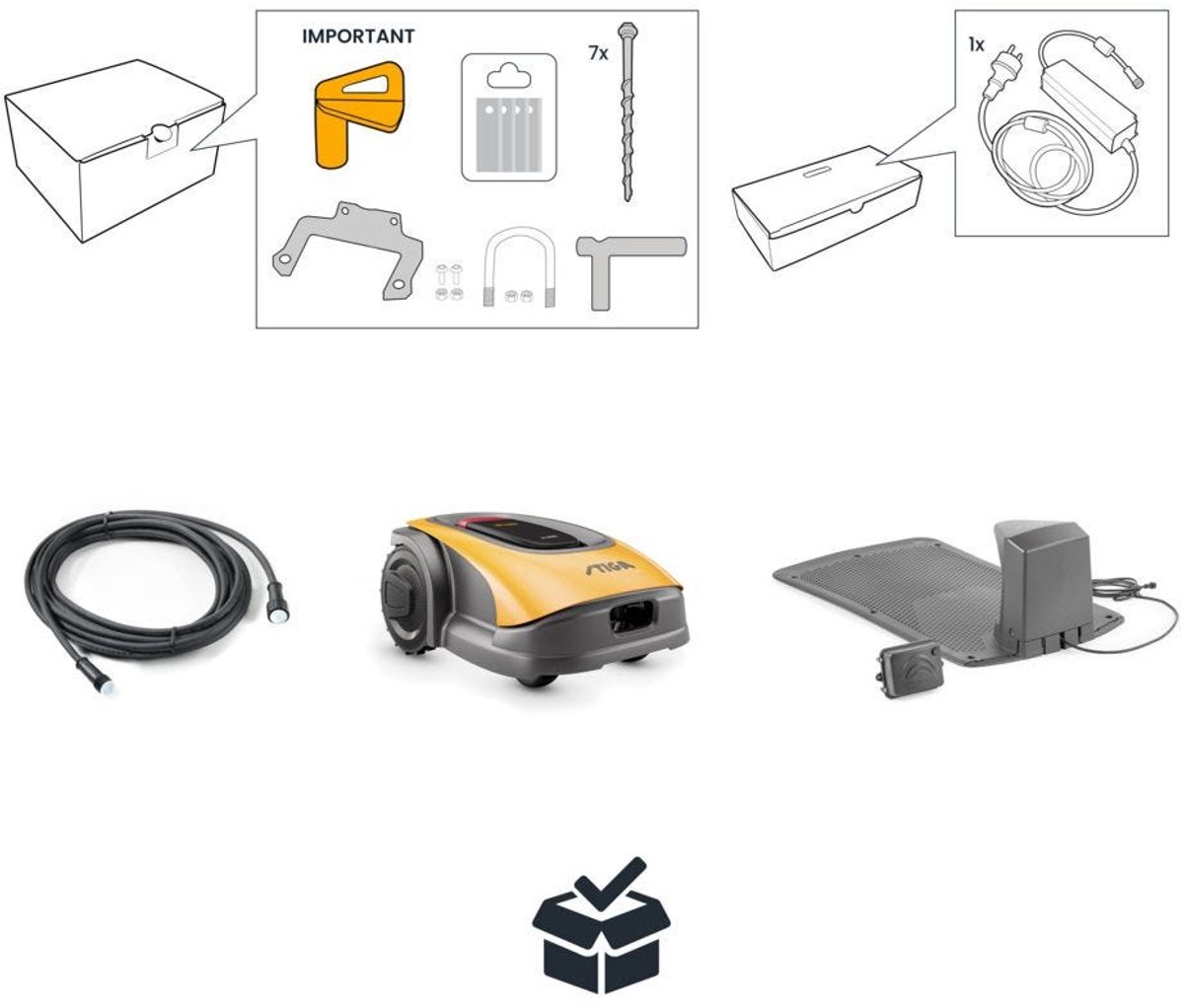 Stig-A 1500 | Robotmaaier | met GPS | 1500 m² - afbeelding 2
