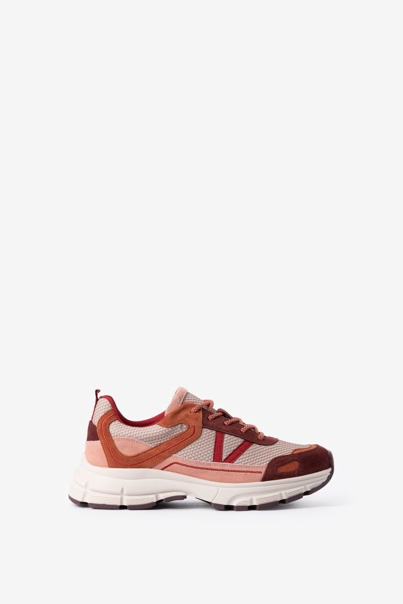 Sissy-Boy - Oranje suéde sneakers - 40