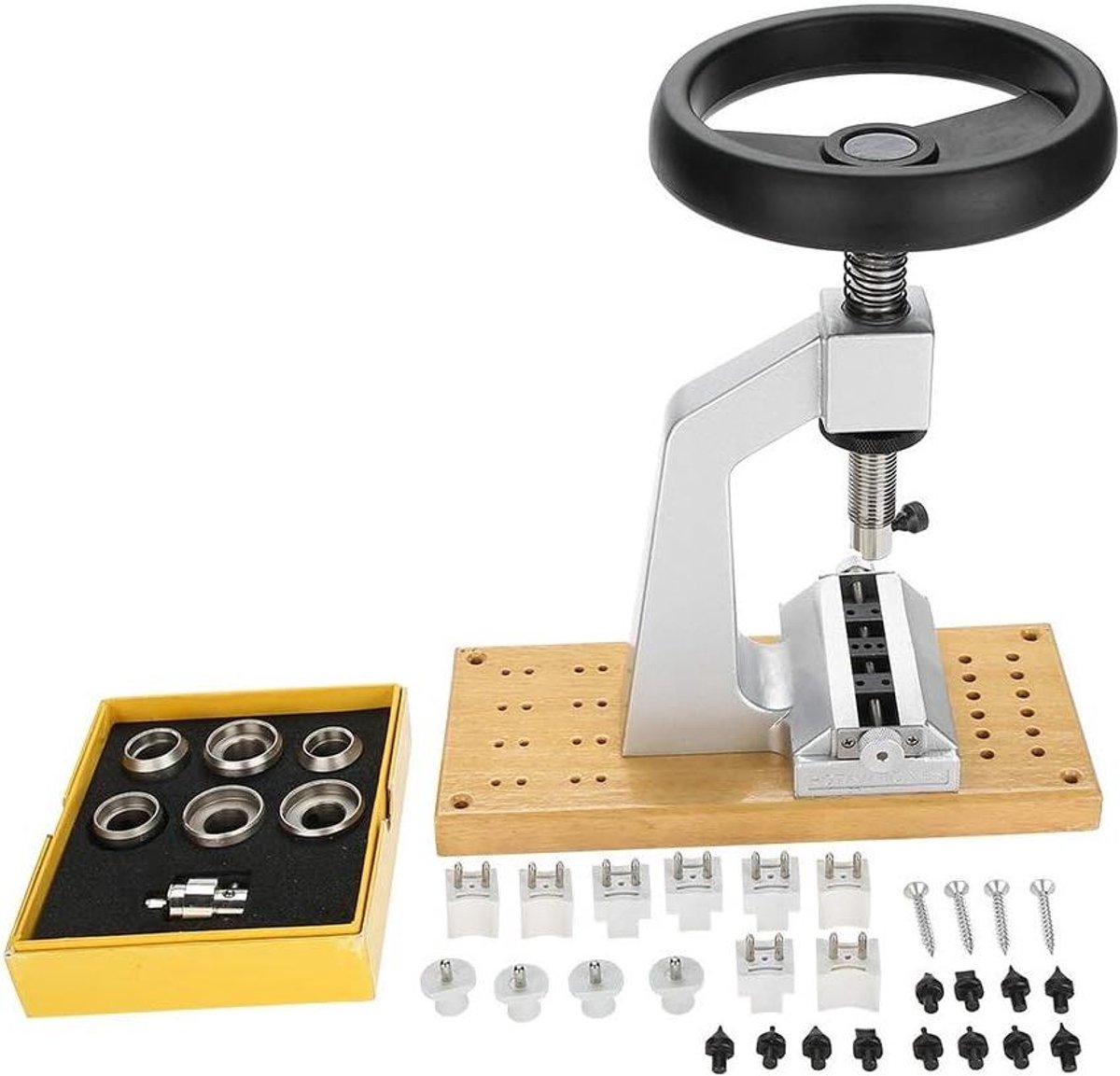TTGoods - Bench horlogebehuizing opener voor horloge reparatie met 6 precisie tools