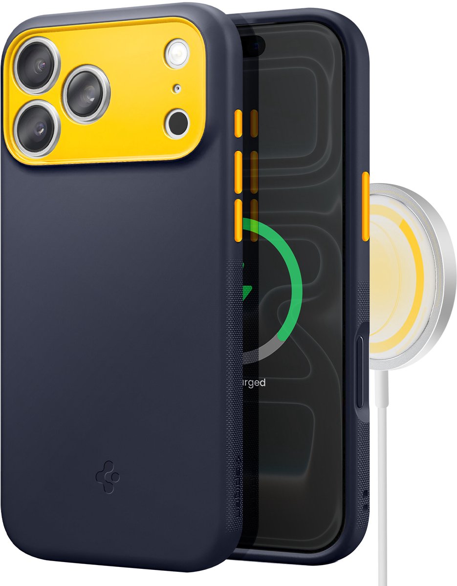Spigen Nano Pop Magsafe Hoesje Voor Iphone 17 Pro Telefoonbescherming Met Functie