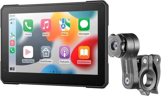 Interphone Sync70 Smart Display met Accessoires - Maat - Navigatiesysteem