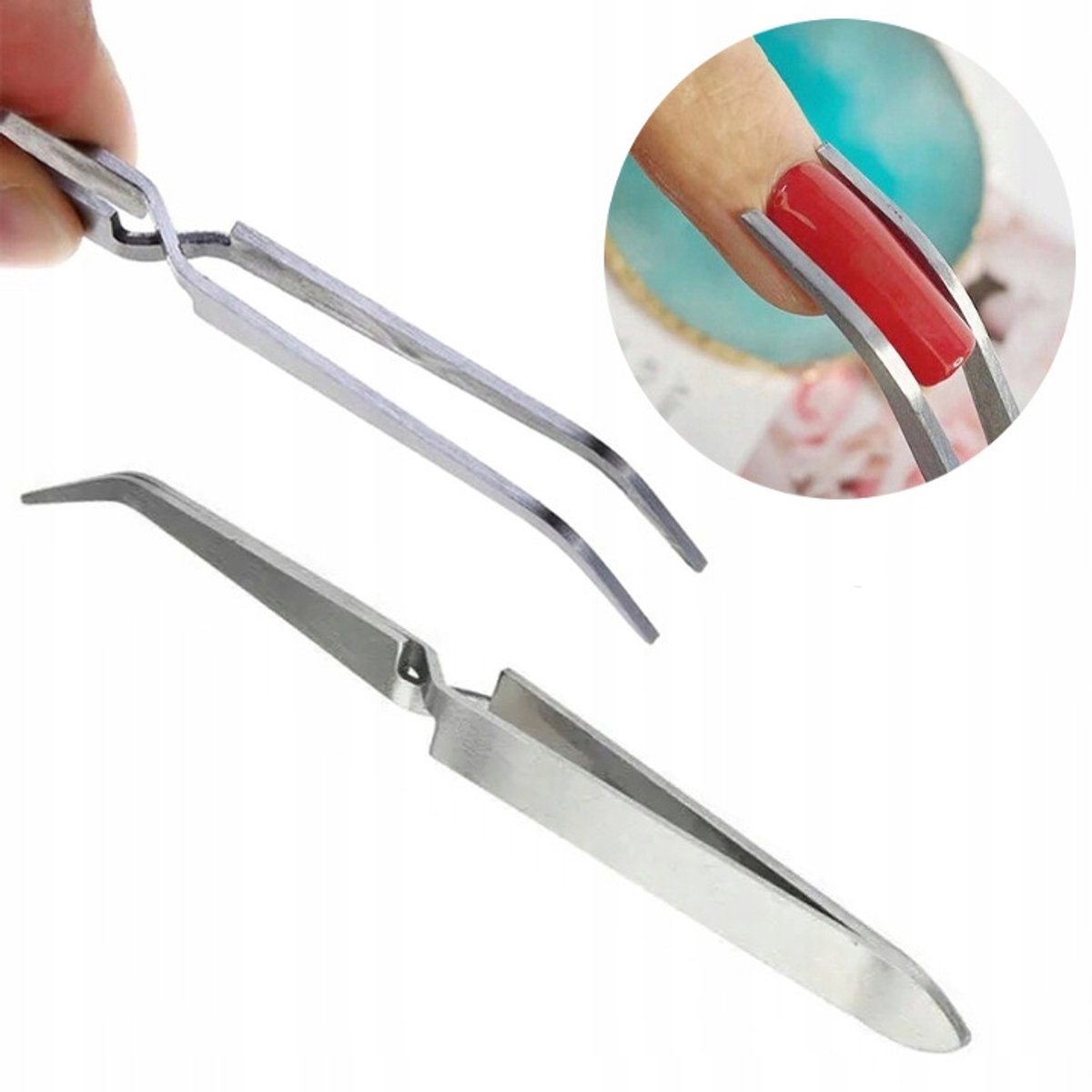 Zakrompende Nagel Tang voor Gel & Acryl - Professioneel Gereedschap