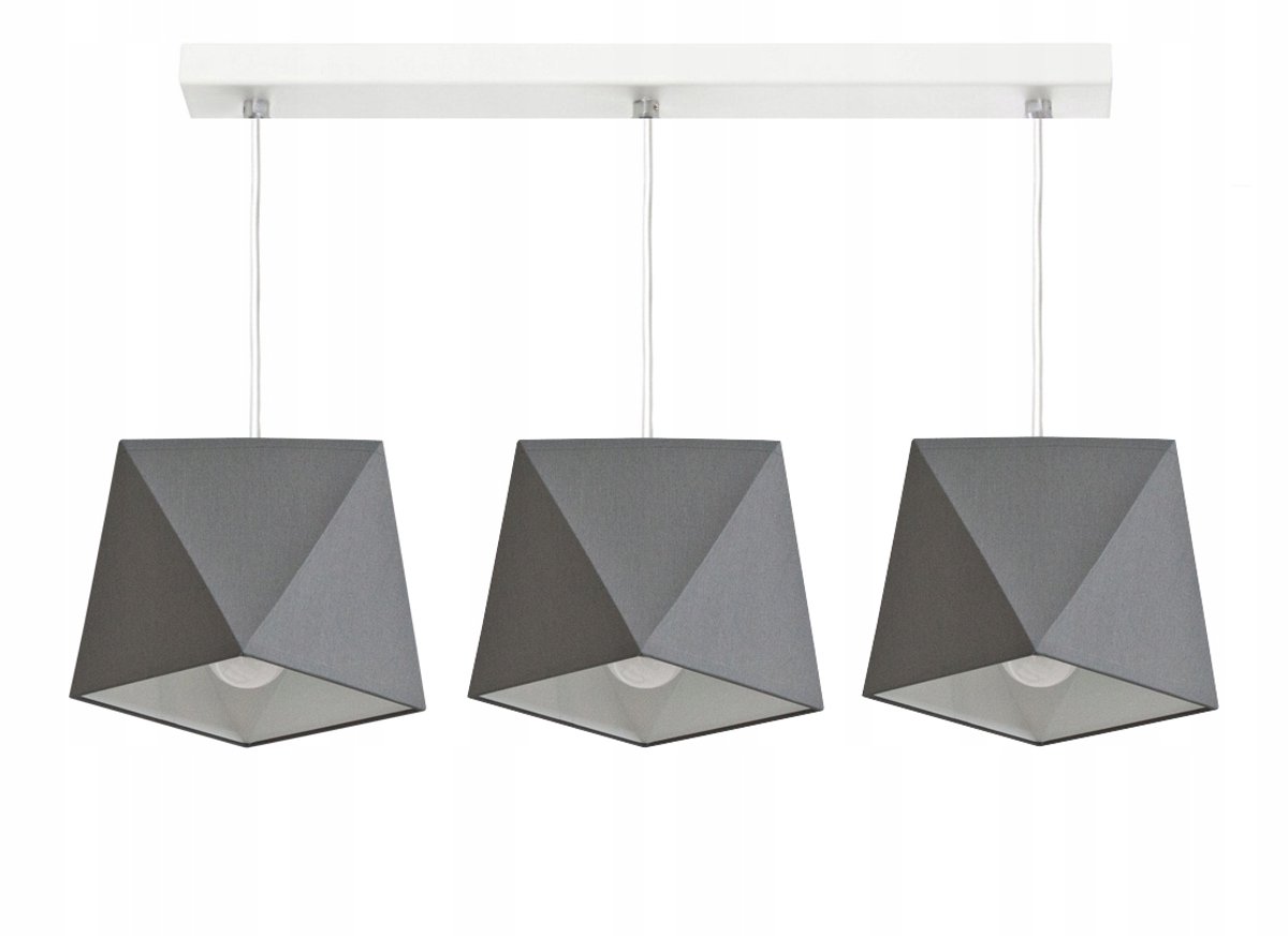 Moderne hanglamp 3xE27 - Verstelbaar - Diverse kleuren