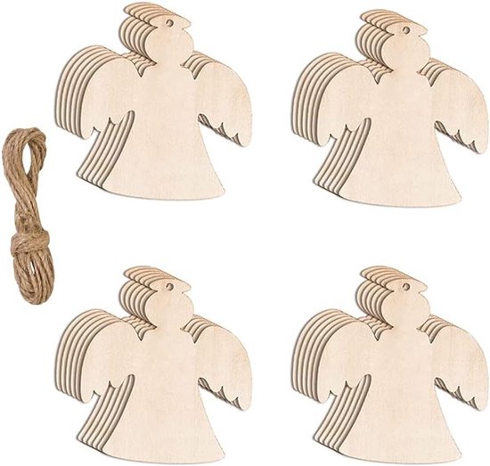 Pères Noël en feutrine, à monter - 6 pièces - Kits créatifs de Noël