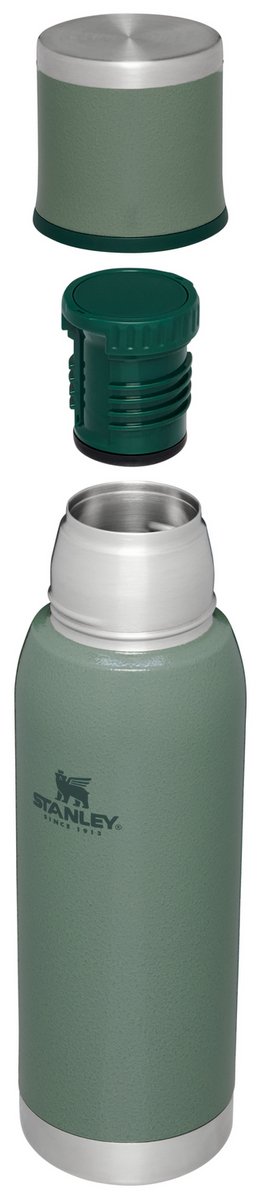 Stanley Adventure To-Go Thermosfles 750 ml - 20 Uur Warm - 25 Uur Koud - Lekvrij - Geïsoleerd Deksel - BPA-Vrij - Doorschenkstop Om Gecontroleerd Te Schenken - Hammertone Green – foto 3
