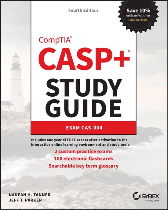 Sybex Study Guide 4 - CASP+ CompTIA Advanced Security Practi ... - cover