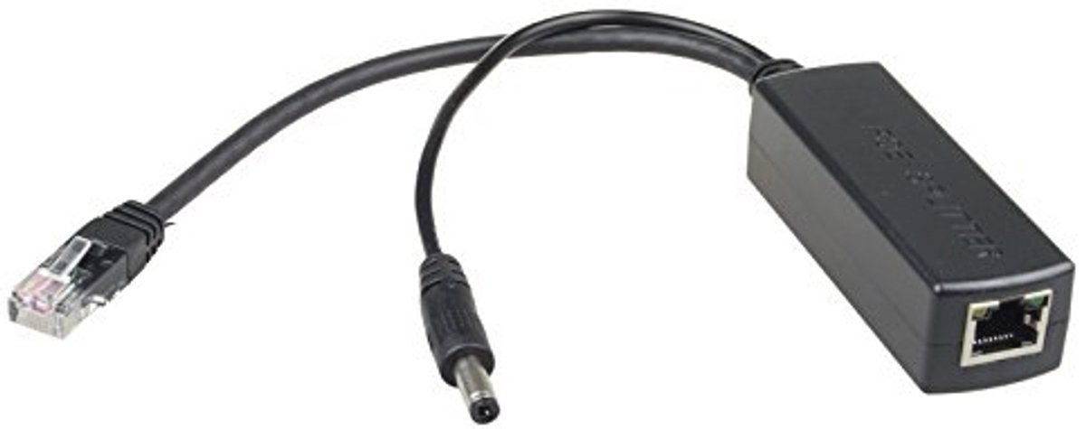 Active PoE Splitter 48V naar 12V - Gigabit Ethernet 10/100/1000Mbps