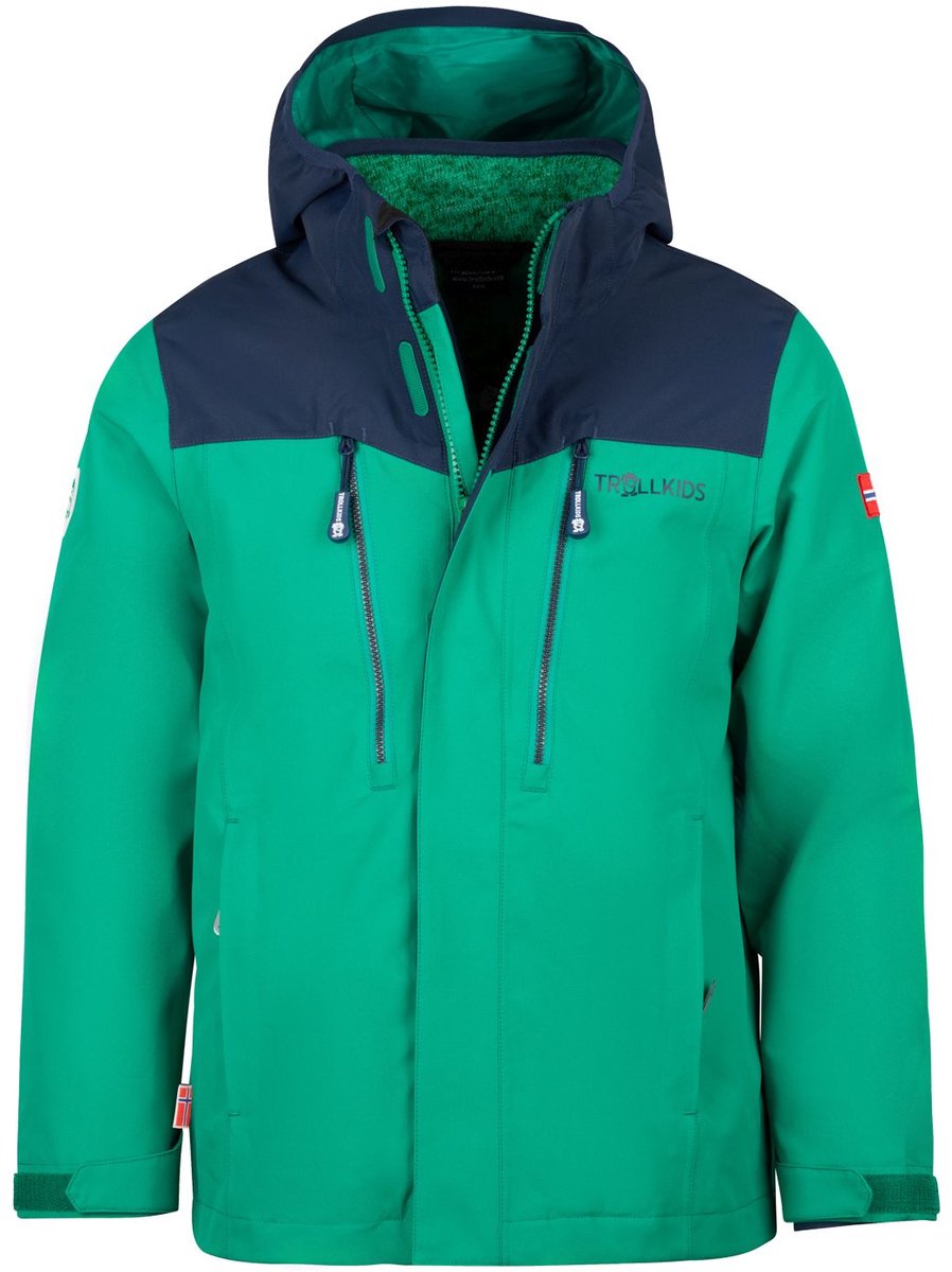 Trollkids Preikestolen Jas cm Jongens Meisjes Marineblauw
