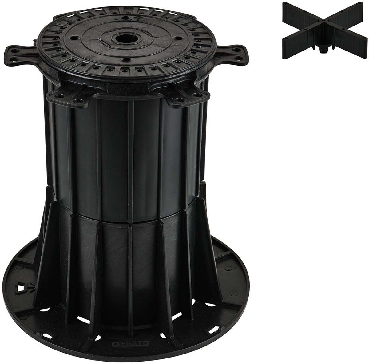 Qerato Verstelbare Tegeldrager Voor Terras BP 202-302 mm 10 Stuks