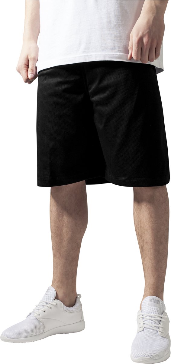 Urban Classics Mesh Korte Broek XL Man Zwart