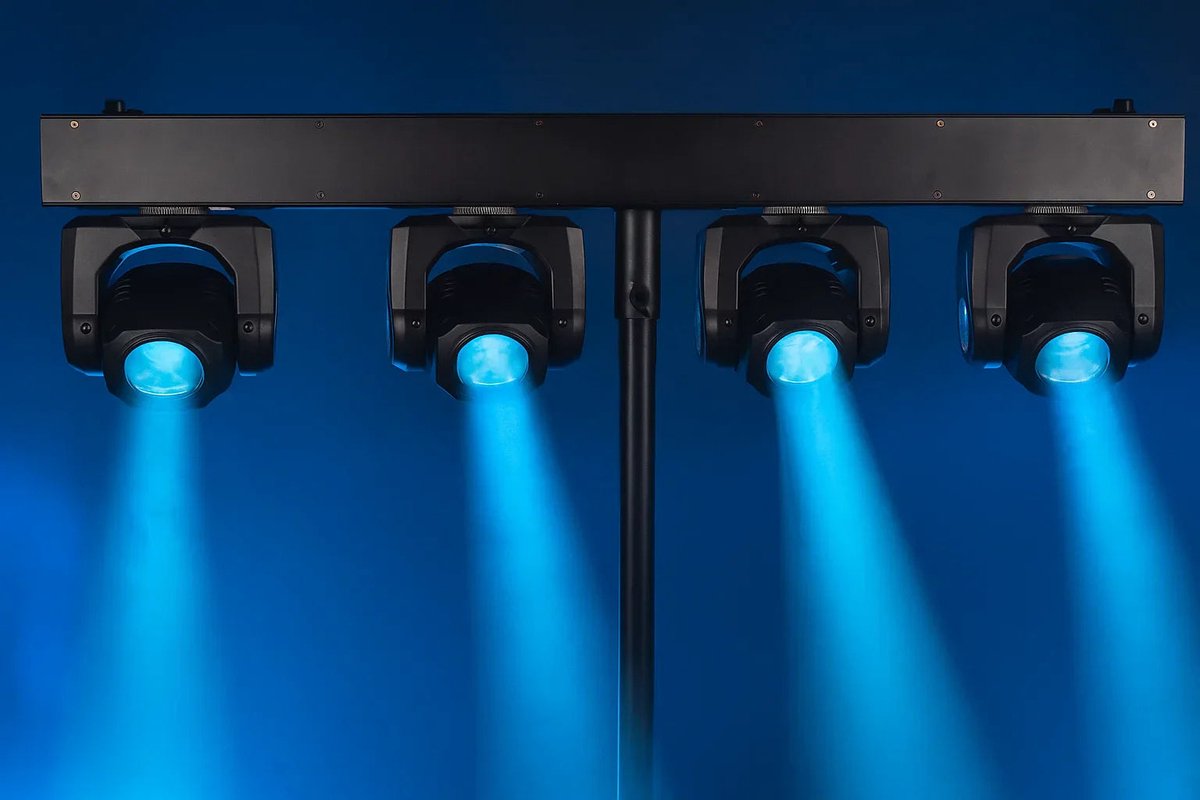 Marconi VEGA PRIME 4x32W Moving Head - Beam Bar - RGBW 4-in-1 - DMX 6-56 Kanalen - 6° Smalle Lichtbundel